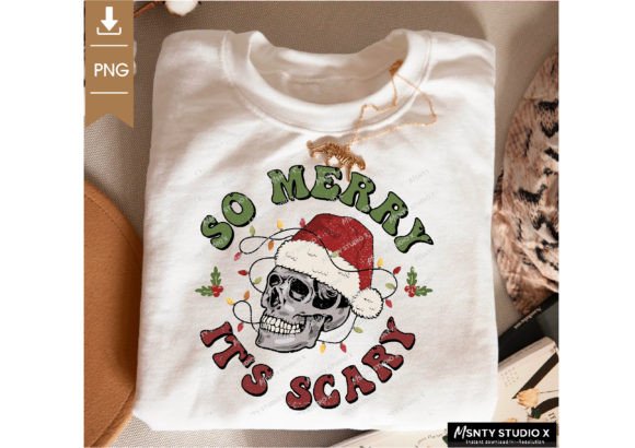 Download So Merry It’s Scary Png - Scary png Collection