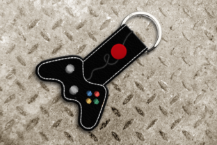 Download Video Game Controller in the Hoop Key Fob - Controller Collection